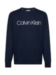 Calvin Klein Organic Cotton Logo Crew Neck Sweatshirt