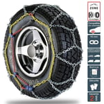 Trendy - Chaines neige 4x4 suv Utilitaires 16mm pneu 235/75R15 homologuées loi Montagne - Argent