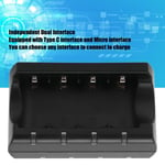 8 Ports Battery Charger Fast Prevent Slip USB Rechargeable Batteries Charger For