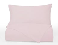 Bianca Plain Dyed Pink Parure Housse de Couette 200x220+60x70(2)