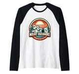 Mount Rushmore South Dakota Souvenir Memorabilia Vintage Sun Raglan Baseball Tee