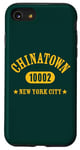 Coque pour iPhone SE (2020) / 7 / 8 CHINATOWN 10002 NEW YORK CITY/NYC Athletic Design