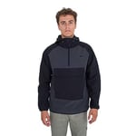 Hurley Phantom+ Anorak II Pliable Veste, Gris Pierre foncé, XL Homme