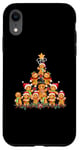 Coque pour iPhone XR Jolly Gingerbread Christmas Tree Tee Gingerbread T-shirt pour femme