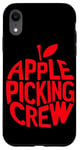 iPhone XR Apple Picking Crew Funny Orchard Harvest Season Fall Autumn Case