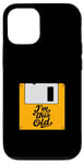 Coque pour iPhone 12/12 Pro Retro Nostalgia I'm This Old Floppy Disk Birthday Tech