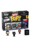 Funko Bitty Pop! Marvel - Loki 4PK - Loki, Black Panther, Iron Man (VII) et Une Mini-Figurine Mystère en Surprise - 2.2 Cm - Marvel Comics Collectionnable - Étagère Empilable Incluse