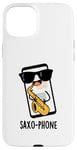 Coque pour iPhone 15 Plus Saxo-phone Funny Cell Phone Pun