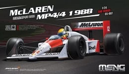 1/24 Meng Model Kit F1 Mclaren Honda MP4/4 Senna World Champion 1988 - CS-007