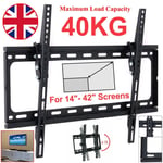 Tilt TV Wall Bracket Mount For TV 14 16 17 19 20 24 32 40 42 inch LCD LED Plasma