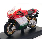 1:18 Ducati 1098S by Maisto in Red White and Green 07024W Model Bike