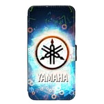 NEATIK Coque Portefeuille pour Samsung Galaxy S8 Motif Fan de Yamaha Version Crach