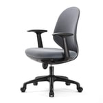 FTFTO Home Accessories Home simple ergonomic swivel chair lift office computer chair 360 degree rotating chair (Color : B) 3