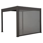 Tillbehör Pergola Aluminium Vertikal Gardin 4 M Antracit