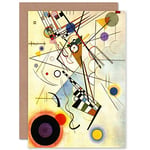 Wee Blue Coo KANDINSKY VIII NEW ART GREETINGS GIFT CARD