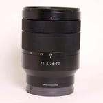 Sony Used FE 24-70mm f/4 Zeiss Vario-Tessar T* ZA OSS Lens