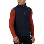 Regatta Gilet sans Manches en Polaire Sherpa matelassée RADBURN Bodywarmer Homme, Bleu (Navy), L