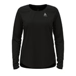 Odlo T-shirt Crew Neck Long Sleeve Zeroweight Svart - Handla nu på Loparshop.se!