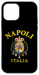 Coque pour iPhone 12 mini Drapeau de l'Empire romain de Naples - Souvenir de l'Italie - Drapeau Napoli