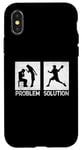 Coque pour iPhone X/XS Dodgeball Solution Dodge Ball Game Handball