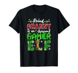 Proud Granny Of An Awesome Gamer Elf Christmas Video Games T-Shirt