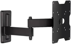 Edr-200 Support Mural En Metal Triple Rotation Avec Double Bras De Deport Tv De 26'' A 40