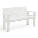 HAY - Crate Dining Bench - White - Trädgårdsbänkar - Gerrit Rietveld - Vit - Trä