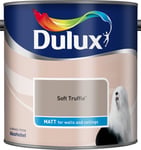Dulux Matt Interior Walls & Ceilings Emulsion Paint 2.5L - Soft Truffle