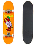 Skateboard Complet Peace Out, 7.875 x 31.65, Orange