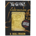 Fanattik Yu-Gi-Oh! Limited Edition 24K Gold Plated Collectible - B. Skull Dragon