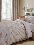 Very Home Childrens Autumn Woodland Duvet Set - Sb - Natural