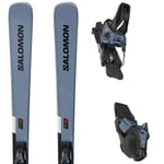 SALOMON E S/max 10 + Mi12 Gw F80 Copen Bleu / Noir Blanc 165 2025 - *prix inclut code SINGLE14 ou SIGLE18