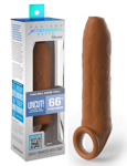 X-Tensions Uncut Tan Penis Enhancer Sleeve Uncircumcised Foreskin Cock Sheath