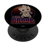 PopSockets Marvel Groot Guardians of the Galaxy Kawaii PopSockets Support et Grip pour Smartphones et Tablettes
