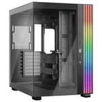 be quiet! Light Base 600 LX Tempered Glass ARGB Reversible ATX Gaming PC Case - Black BGW65