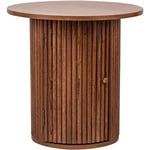 Nordlys - Table Appoint Bout de Canape Rangement en Bois