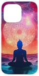 Coque pour iPhone 14 Pro Max Siège lotus méditation Yoga