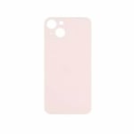 Glass Back For iPhone 13 Mini Plain In Pink