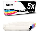 5x Eurotone Toner XXL for OKI MC-861-CDXN MC-862-CDTN