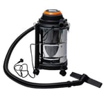 WerkaPro 10676 - Aspirateur Eau et poussière - 1000 Watts - 15 litres - Avec 1 Sac - Fonction souffleur