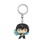 Funko Pop! Keychain: DS - Muichiro - (Attack) - Demon Slayer- Mini-Figurine en Vinyle à Collectionner Porte-clés Fantaisie - Cadeau de Noël - Idée de Cadeau - Produits Officiels - Anime Fans