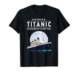 A 1912 Vintage Titanic Voyage Ship Cruise Gift for Son T-Shirt