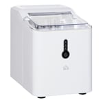 12kg Ice Maker Machine Counter Top Home Drink Equipment w/ Basket White