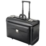 Alassio Valise Pilote Silvana 32 litres Noir, Noir, 48 mm, Valise Pilote