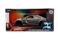 Jada 253203085SSU 1:24 Fast and Furious Dodge Charger Silver