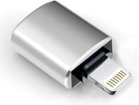 Apple Adaptateur Lightning vers USB pour Appareil Photo,câble USB 3.0 OTG pour iPhone/iPad pour connecter Un Lecteur de Cartes,Une clé USB,Un Disque U,Un Clavier,Une Souris,MIDI(Q318)