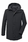 G.I.G.A. DX Homme Parka fonctionnelle avec capuche/parka imperméable GW 4 MN PRK, black, XL, 40808-000