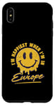 Coque pour iPhone XS Max Europe Amant Espagne Italie Allemagne Voyage Vacances Européen