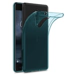 TERRAPIN, Coque de Protection en TPU pour Nokia 5 Bleu Transparent