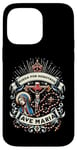 Coque pour iPhone 14 Pro Max Español Ruega Por Nosotros Ave María - Oración Católica